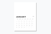 2027 Calendar Template Psd Canva, a Poster Template by DesignStudioTeti (Thumbnail 3 of 9)