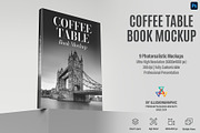 Coffee Table Book Mockup - 9 views, a Books & Magazine Mockup by Illusiongraphic (Thumbnail 1 of 25)