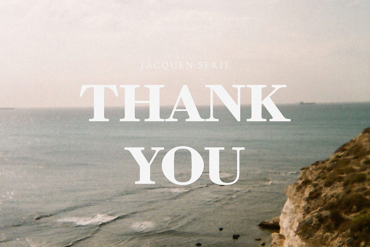 Jacquen - A Modern Serif Font, a Serif Font by TypeLogue (Photo 5 of 5)