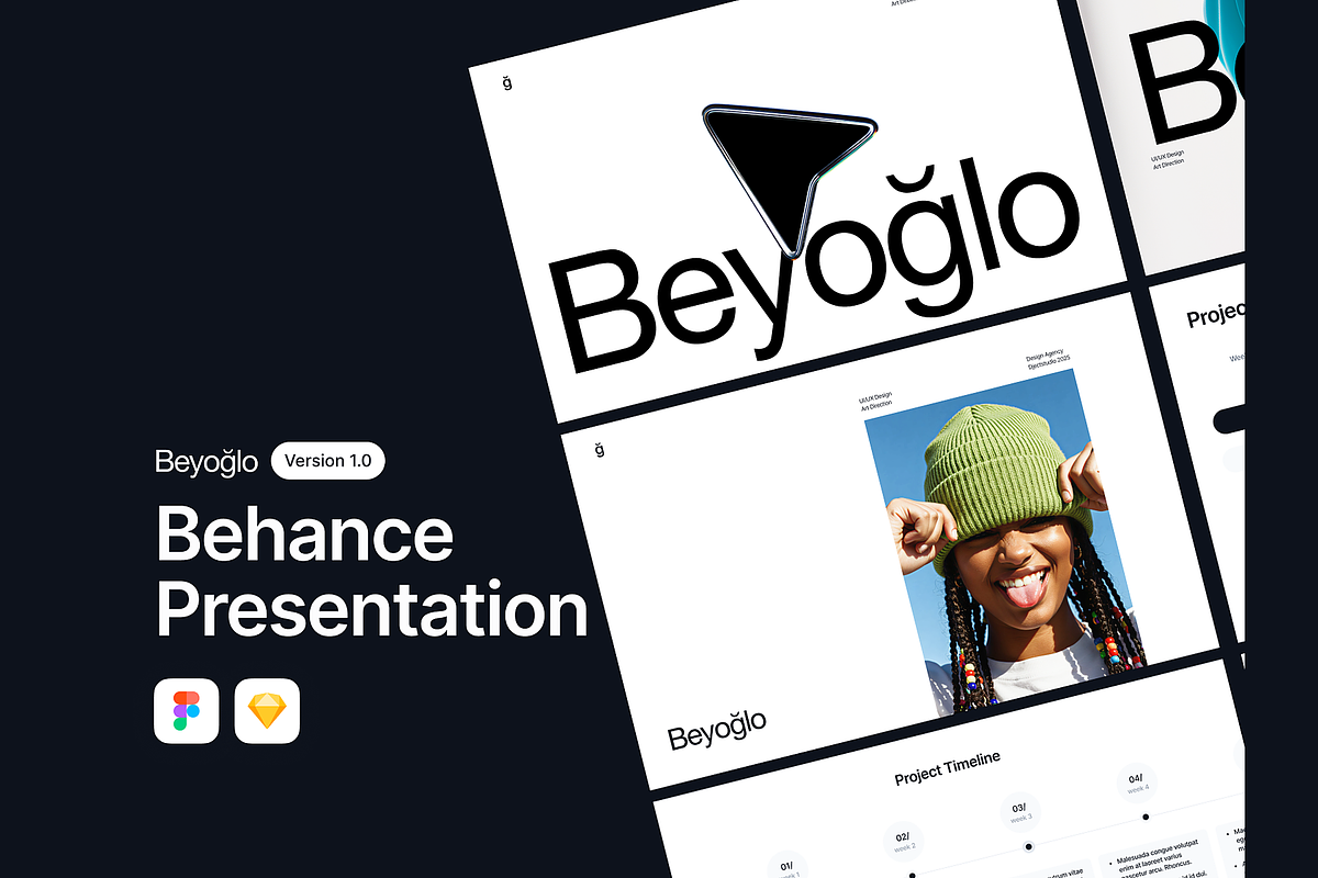 Beyoglo Behance Presentation, a Presentation Template by DjectStudio (Photo 1 of 6)