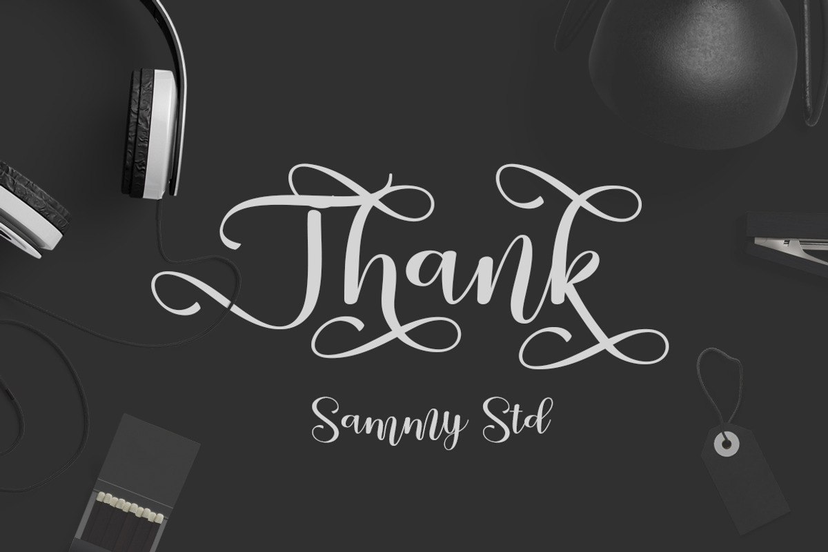 Smitham, a Script Font by Sammy Std (Photo 10 of 10)