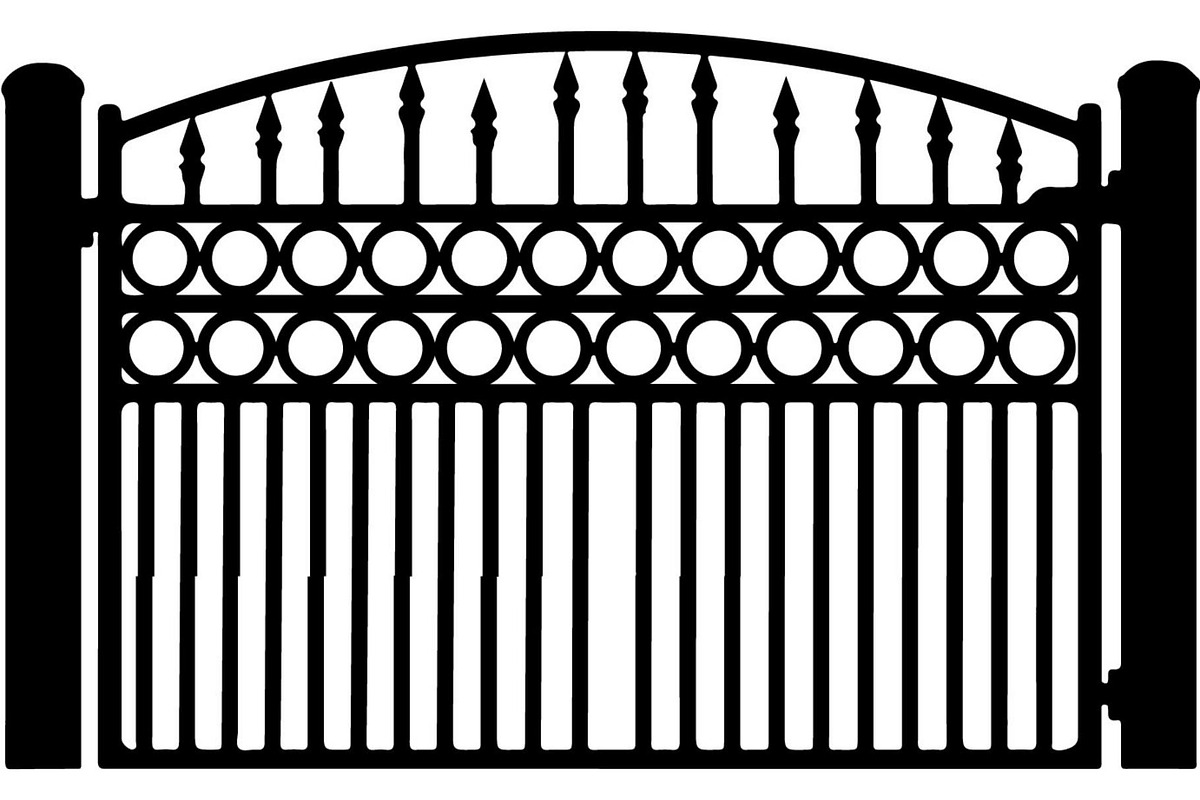 Classic Metal Gate, an Object Graphic by Creativeshirt (Photo 15 of 19)