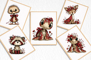 Whimsical Summer Baby Animals Clipar, an Illustration by DreamArtGraphic (Thumbnail 5 of 7)