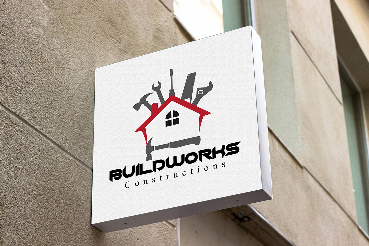 House Repair Logo Design, a Branding & Logo Template by YUDesignStore (Photo 7 of 7)