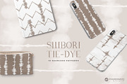 Tie-Dye Seamless Patterns - Shibori, a Pattern Graphic by Youandigraphics (Thumbnail 4 of 11)