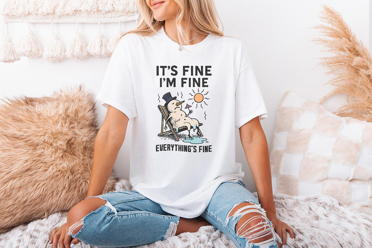 Its Fine Im Fine Everythings, an Illustration by SharpMarketplace (Photo 3 of 9)