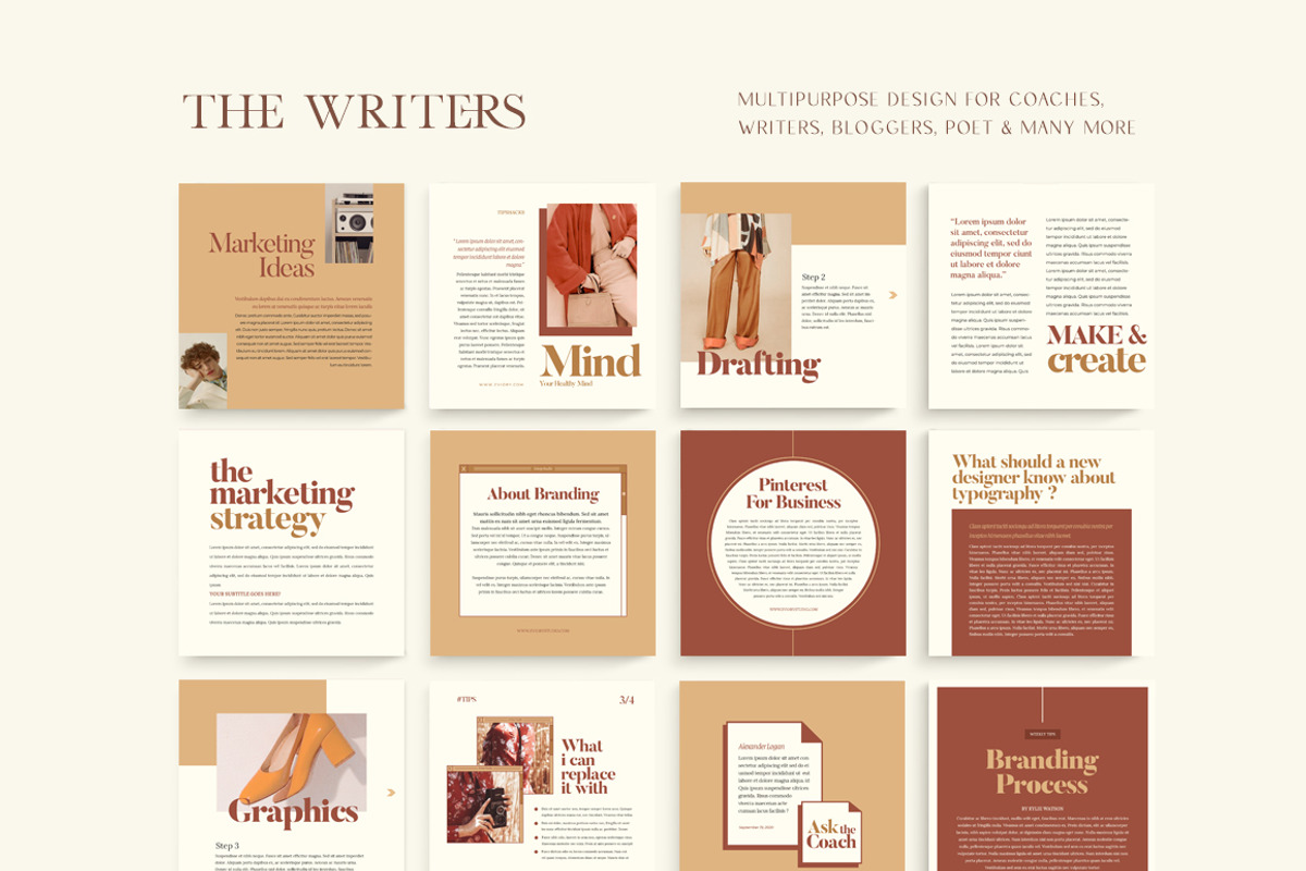 Instagram Creator For Coach CANVA PS, a Social Media Template by Eviory (Photo 27 of 57)