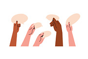 Hands with heart, star, emoji symbol, a Person Illustration by Good Studio (Thumbnail 19 of 25)
