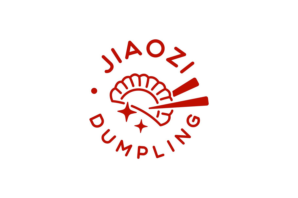 Gyoza Jiaozi Chinese Dumpling Logo, a Branding & Logo Template by Buqancreative