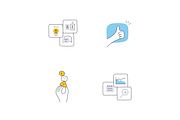 58 Cute Outline Vector Illustrations, a Finance Illustration by BadBrother (Thumbnail 16 of 20)