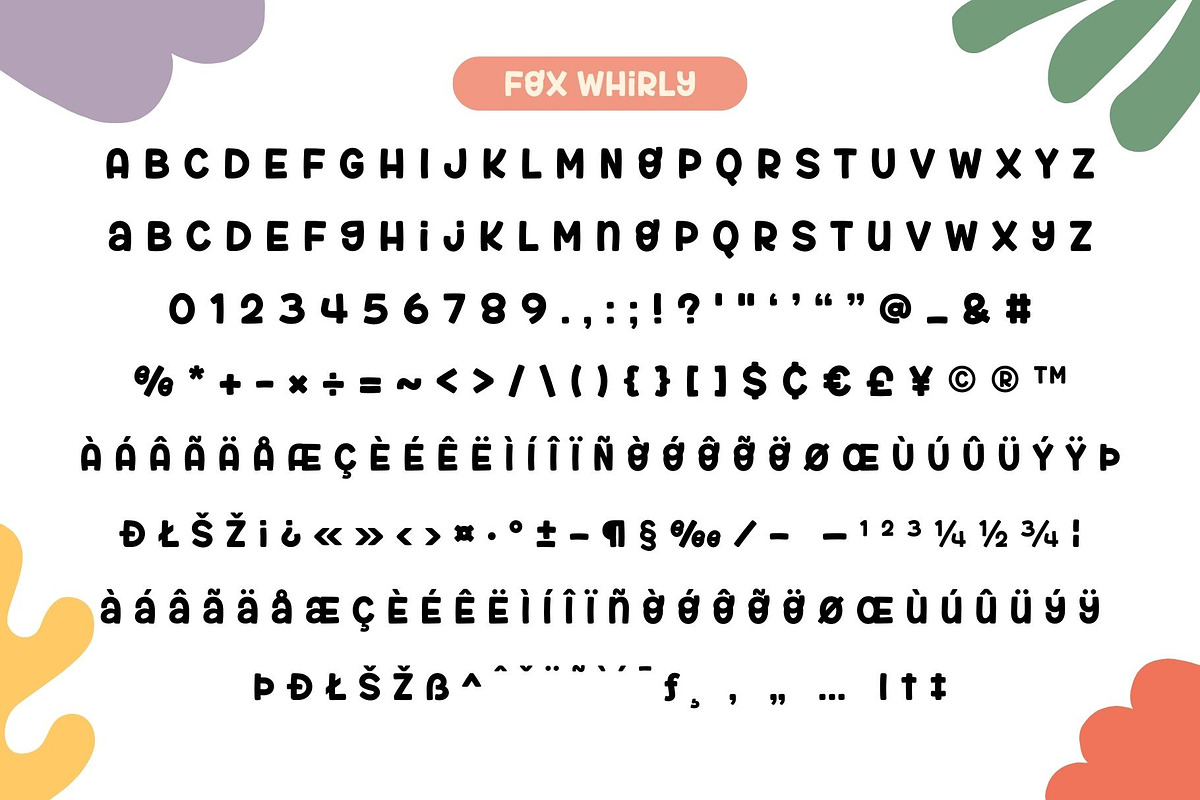 Fox Whirly & Fox Rosalia Font Duo, a Handwritten Font by Fox7 By Rattana (Photo 10 of 12)