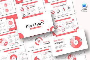 Pie Chart Infographic - Keynote, a Presentation Template by QR Design Studio