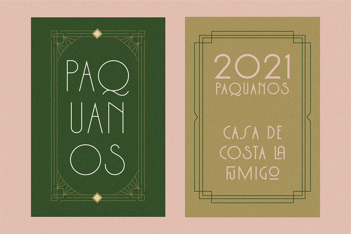 Monterio - Modern Art Deco Typeface, a Sans Serif Font by CCS Type (Photo 14 of 29)