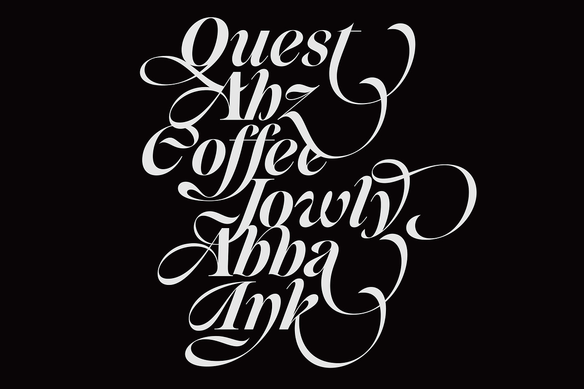 Niven Italic, a Font by Simon Walker (Photo 8 of 9)