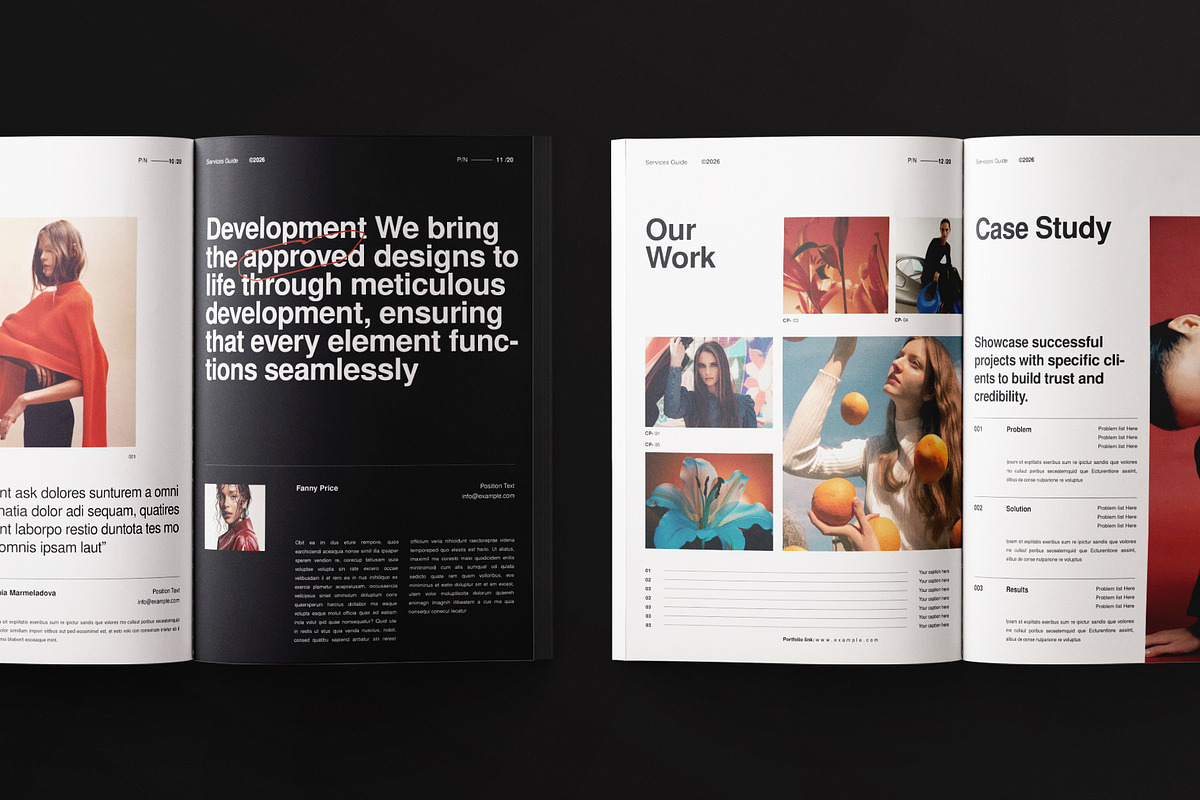 Services and Pricing Guide Template, a Brochure Template by ArtisanaAura (Photo 6 of 9)