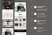 Canva sales page Website Template, a Landing Page Template by My Template Studio (Thumbnail 2 of 6)