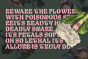 Datura —Fantasy Retro Brush, a Sans Serif Font by Pedroglifos (Thumbnail 5 of 12)