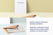 A6 Postcard With Envelope Mockup, a Product Mockup by Studio MVDM (Thumbnail 5 of 8)