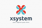 X System Logo Template, a Branding & Logo Template by PixaSquare (Thumbnail 2 of 4)