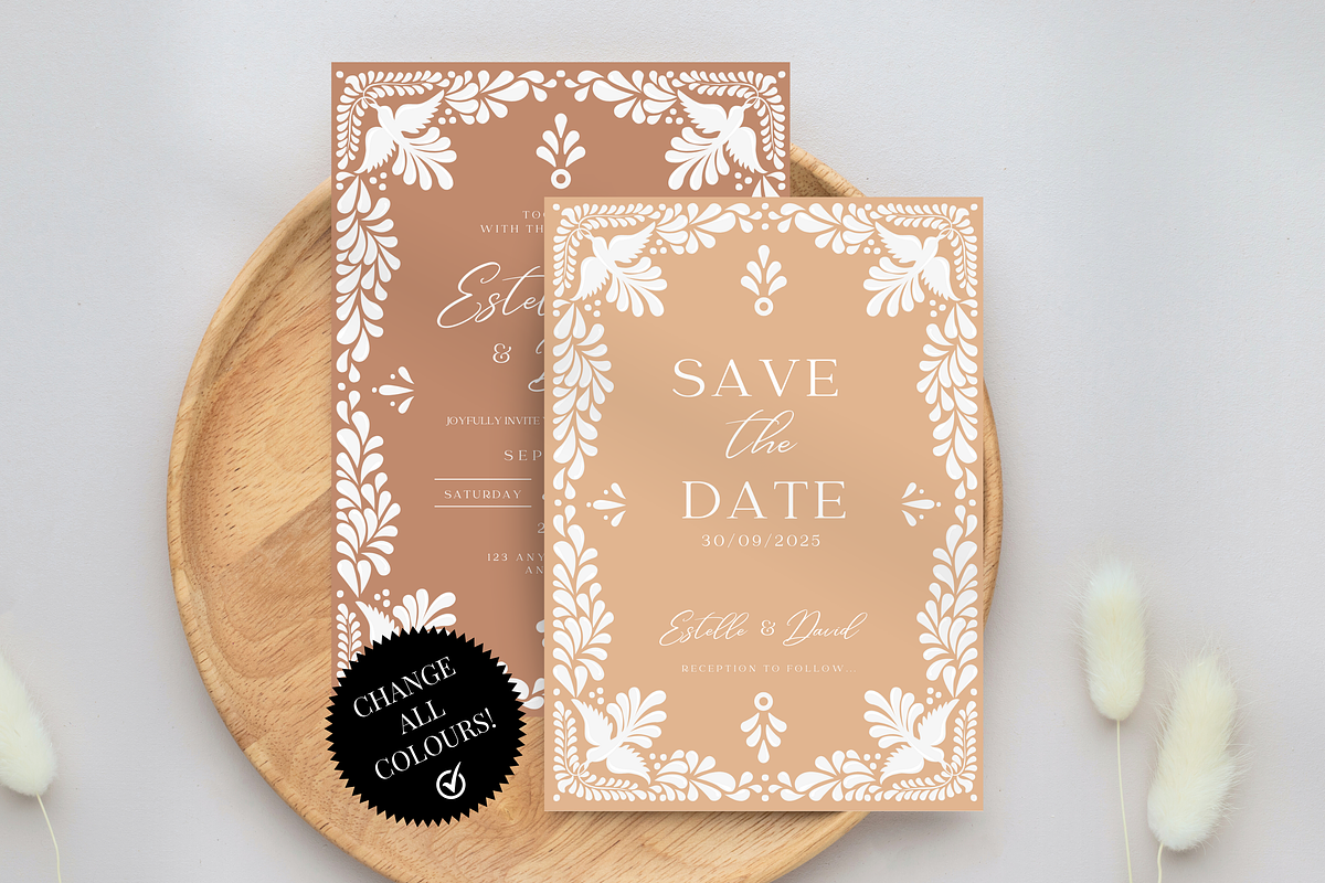 Save the Date & Wedding Invitation, a Templates & Theme by Akbaly (Photo 6 of 10)