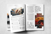 Magazine Print Layout, a Magazine Template by Grkic Creative (Thumbnail 13 of 13)