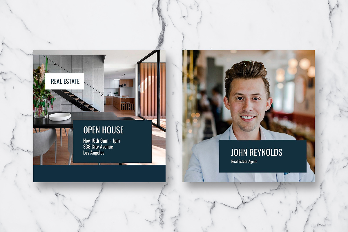 Real Estate Instagram Template Canva, a Social Media Template by Design District (Photo 31 of 39)