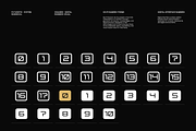 TRT Makron Futuristic Geometric, a Sans Serif Font by truetype (Thumbnail 6 of 15)