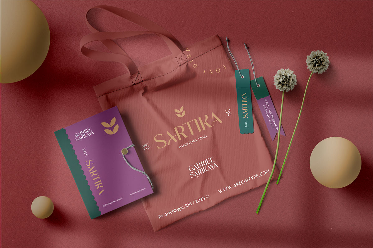 Gabriel Sarikaya - Unique Typeface, a Sans Serif Font by Artchitype Studio (Photo 7 of 14)