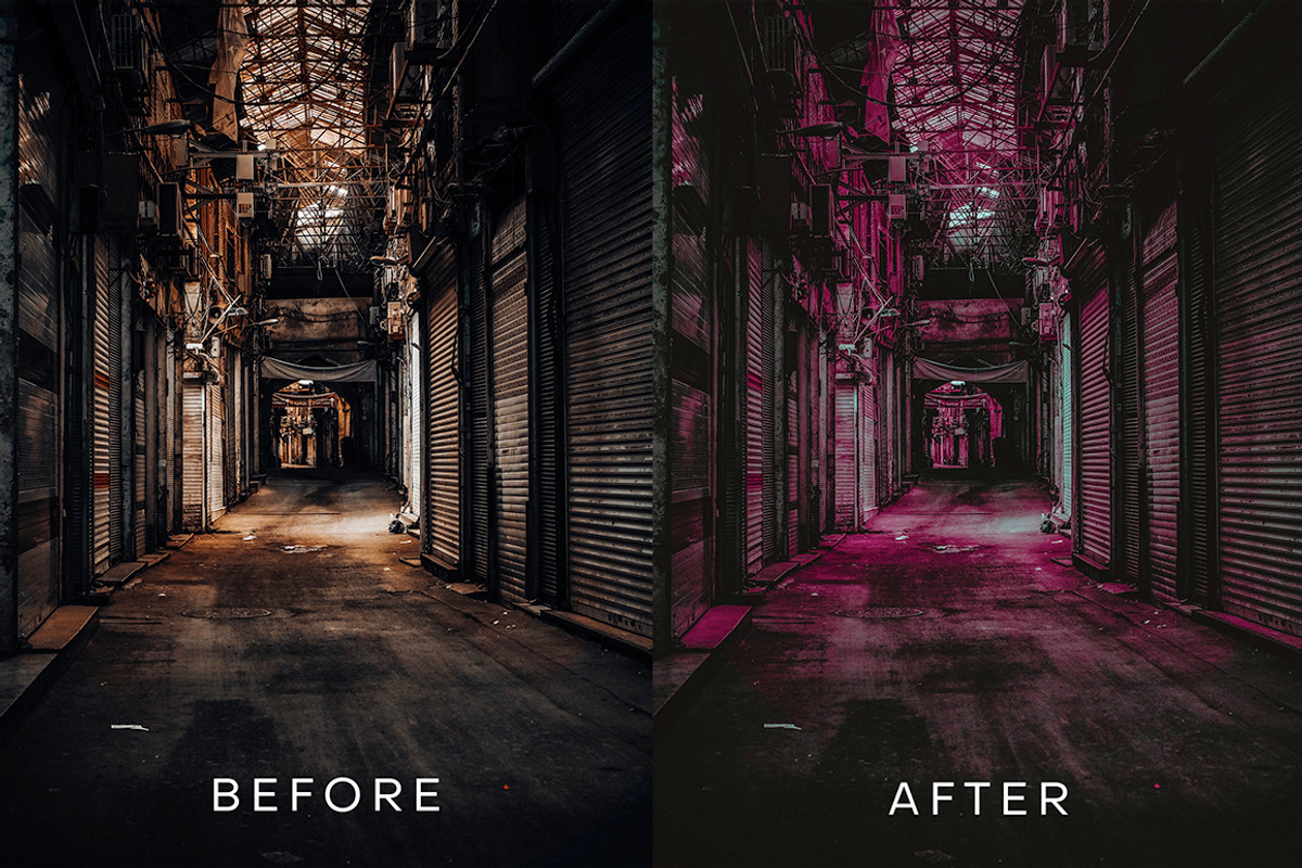 Cyberpunk Futuristic Lightroom, a Plug-in Add-On by PresetHeroes (Photo 4 of 5)