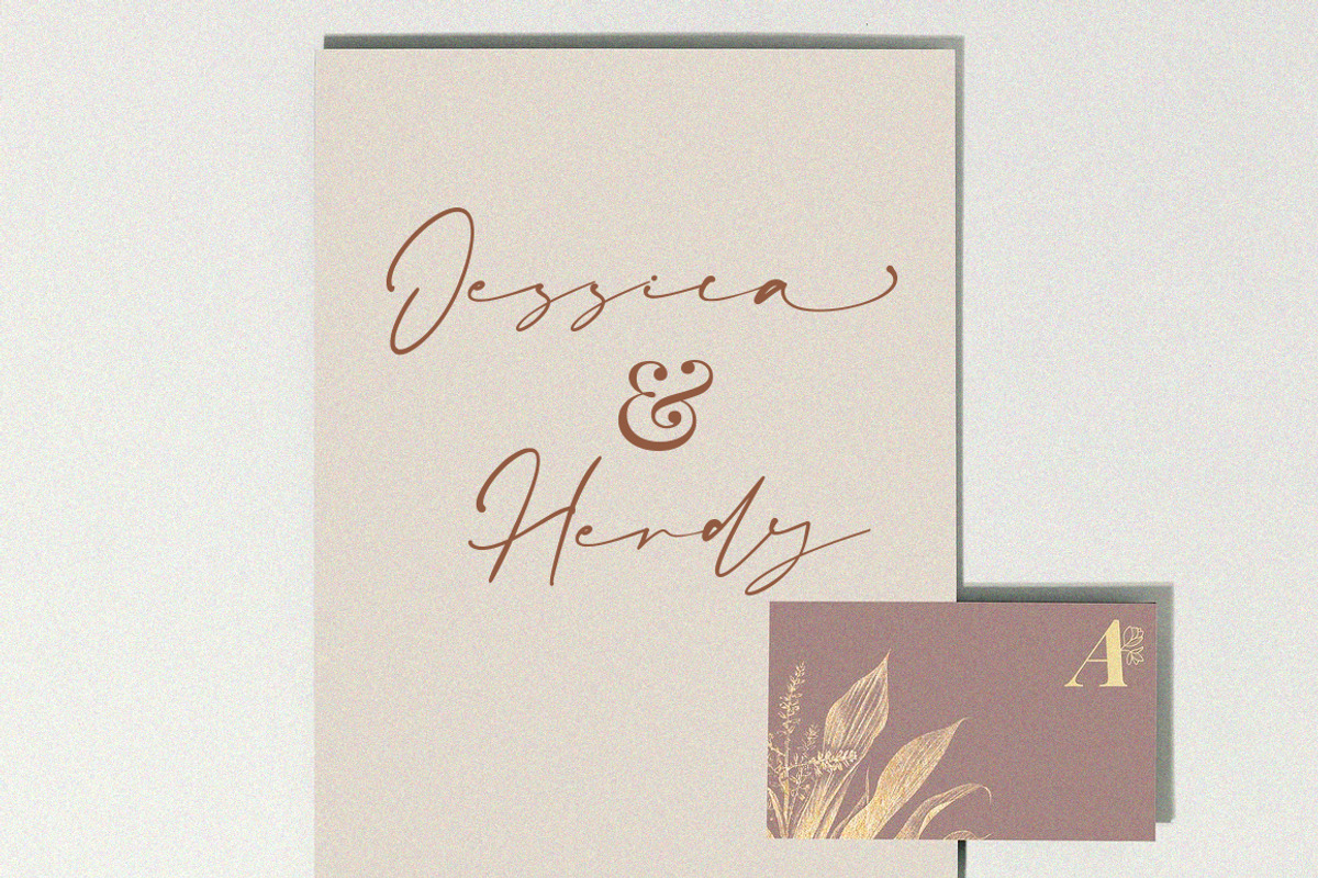 SALE ! Amanda Signature Font preview 8