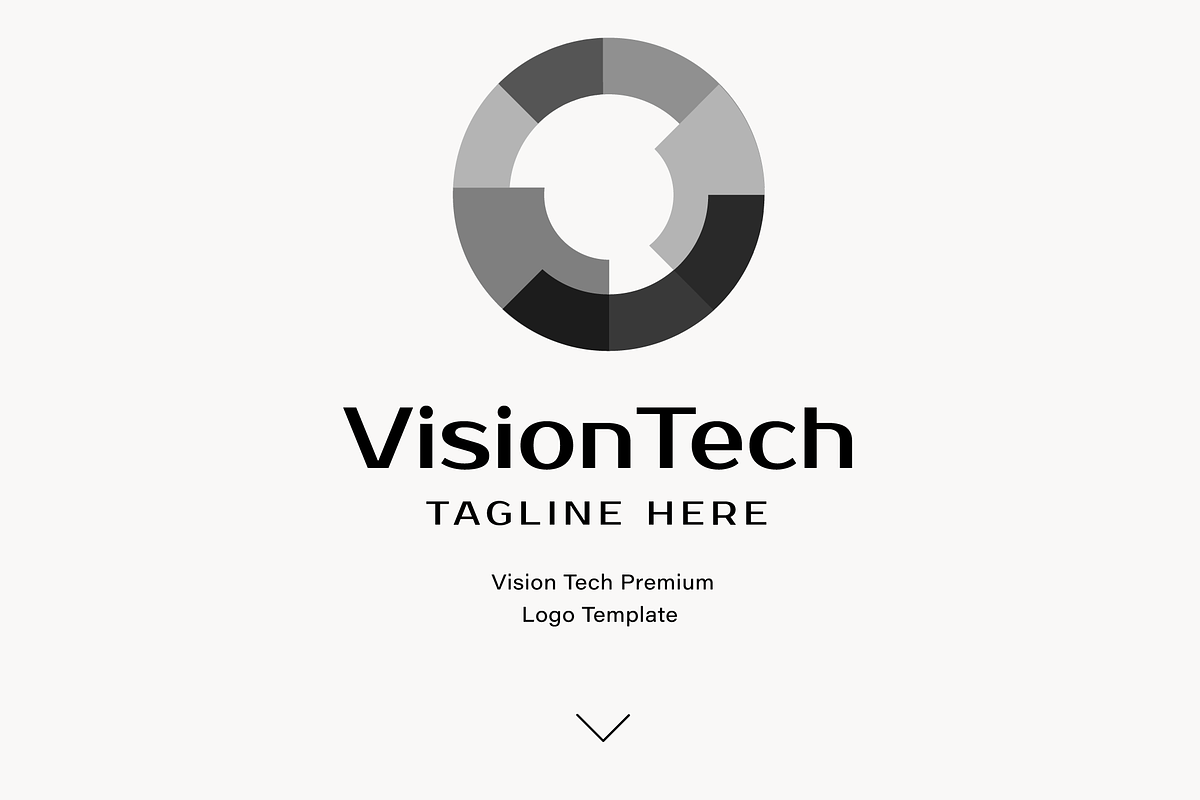 Vision Tech - Premium Logo Template, a Branding & Logo Template by Minimalist Logos