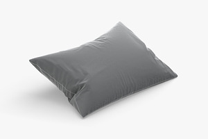 Rectangular Bed Pillow 3D Model