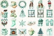 Christmas Wishes Clipart, an Illustration by Libby Wishes (Thumbnail 7 of 7)