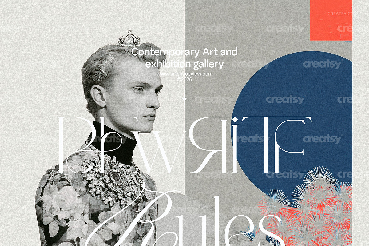 Floral Prince Poster Template, a Poster Template by creatsy5 (Photo 3 of 4)