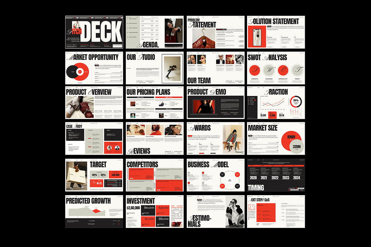 4-in-1 Business Presentation Bundle, a Presentation Template by ArtisanaAura (Photo 18 of 23)