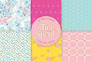 Free Spirit Vintage Summer Kit, an Illustration by Lisa Glanz (Thumbnail 7 of 10)