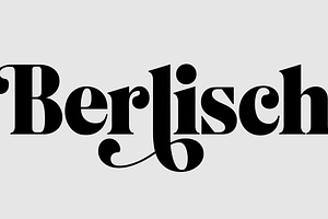 Berlisch Vintage Retro Serif Fat