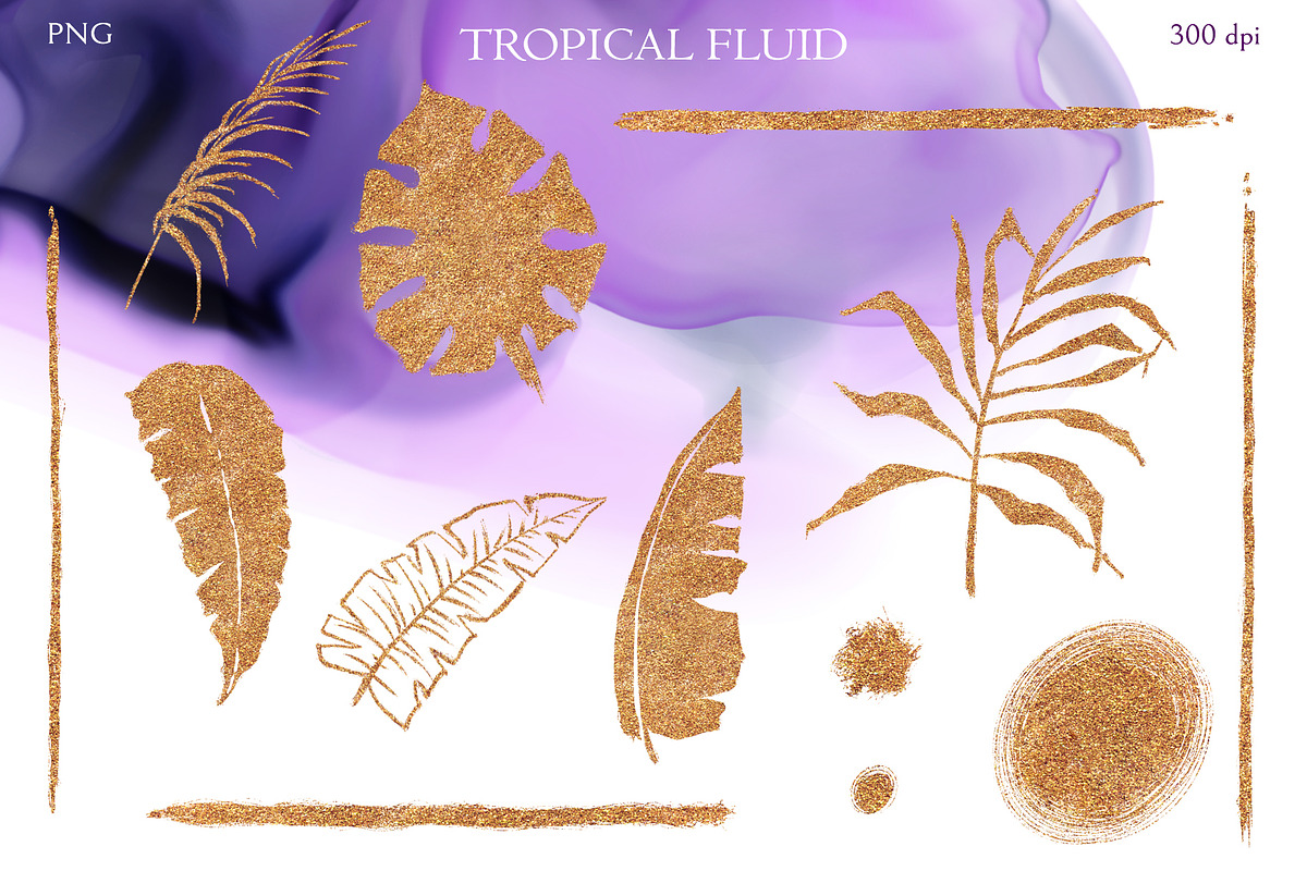 Tropical Fluid, a Texture Graphic by Salted Galaxy (Photo 6 of 12)