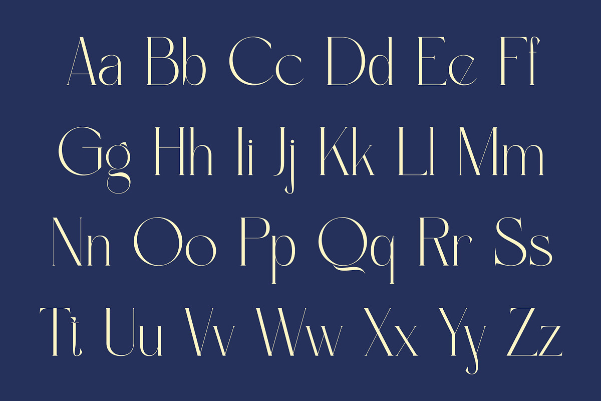 Diemha - Elegant Serif Font, a Serif Font by Muflieart (Photo 3 of 10)