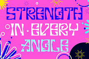 Pixel Mirage Abstract Style Font, a Font by PutraCetol Studio (Thumbnail 2 of 11)