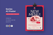 Socies - Poster Template, a Poster Template by Fannan Studio (Thumbnail 1 of 3)
