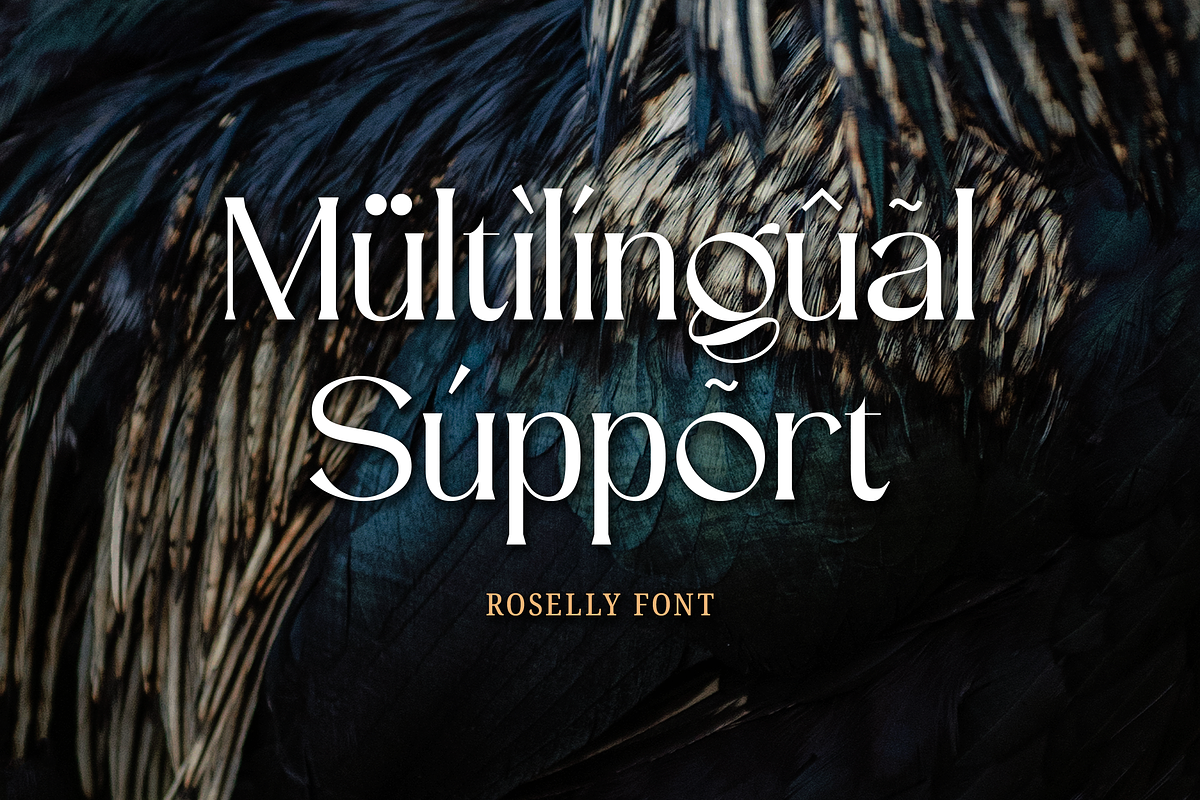 Roselly Serif Font, a Serif Font by Graphue (Photo 4 of 9)