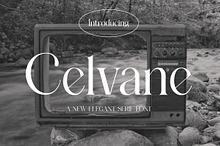 Celvane | Classic Serif Typeface