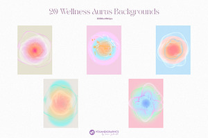 Auras Animated & Still Backgrounds