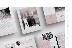 Social Media Kit Template Set | 6Pgs