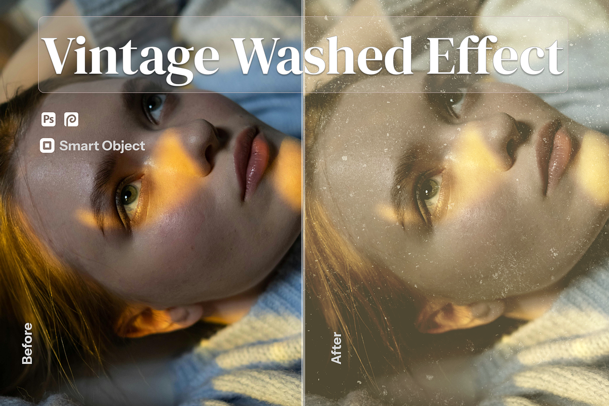 Vintage Washed - 90s Film PSD, an Action Add-On by Mock It Up (Photo 1 of 7)