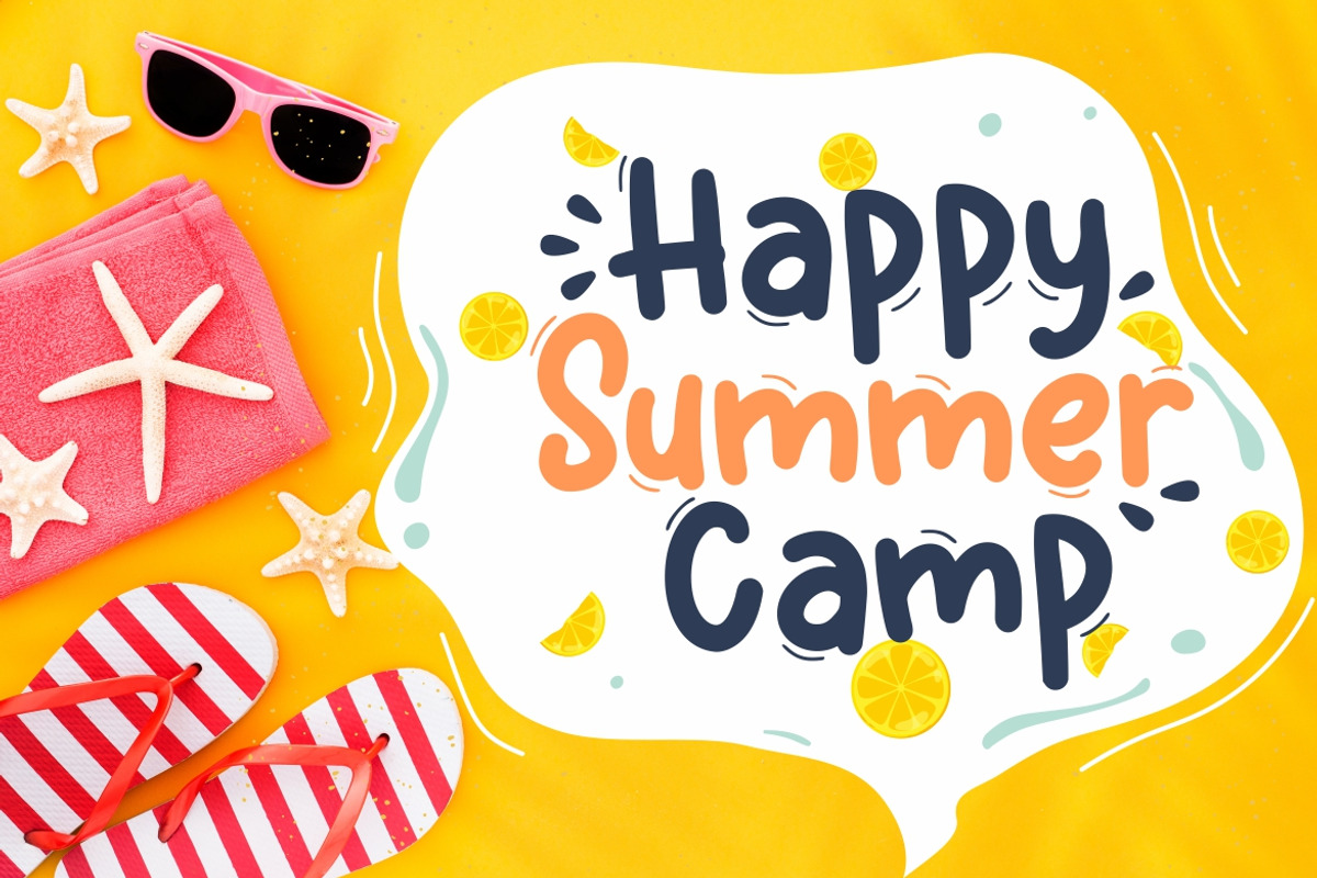 Wigglye Joy & Fun Advertisement Font preview 3