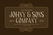 Depawson - Decorative Roman Style, a Serif Font by Imoodev (Thumbnail 3 of 5)