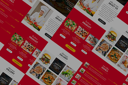 Restaurant Food Email Newsletter