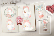 Cute Tropical animals clipart., an Animal Illustration by Yuliya Art (Thumbnail 20 of 33)